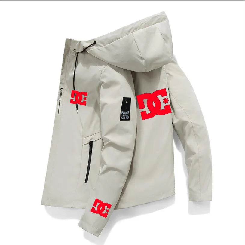 Men's Waterproof Fishing Jacket Hoodie Windbreaker