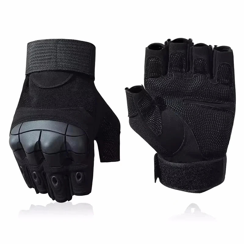 Tactical Touch Screen Motorcycle Gloves Black Green Brown