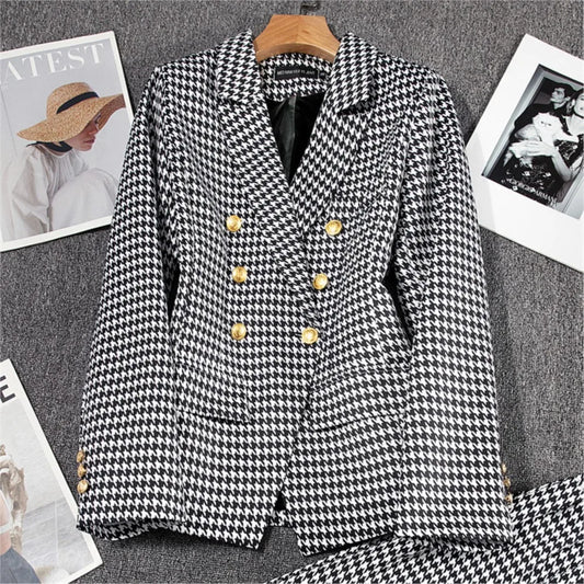 Casual Long Sleeve Women Blazer Office Jacket
