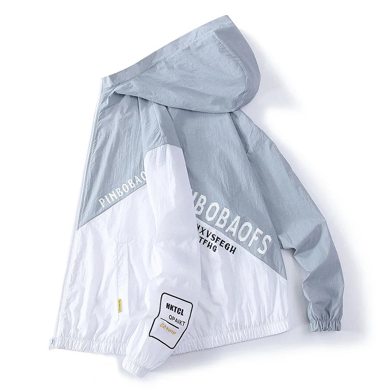 Men's Breathable Waterproof Sunscreen Jacket