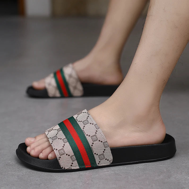 Men's Ultra Soft Non-slip PVC Slippers for Summer