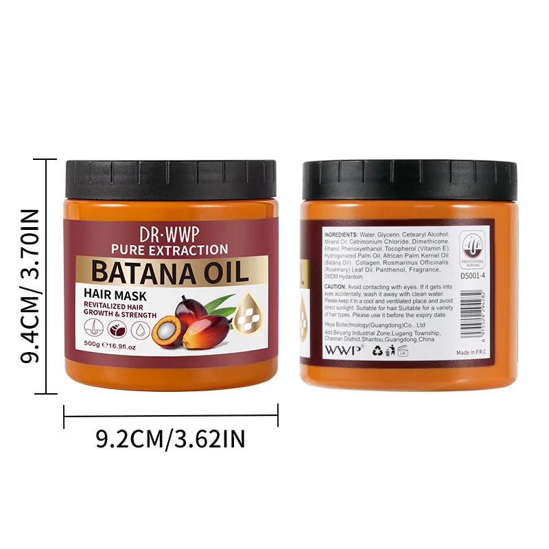 Batana Oil Shampoo & Conditioner Set (500ml)