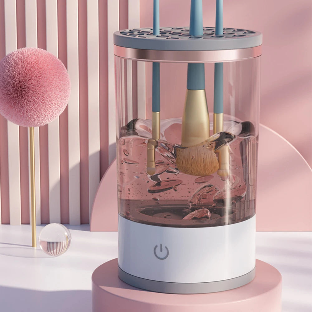 USB Powered Electric Makeup Brush Cleaner Machine