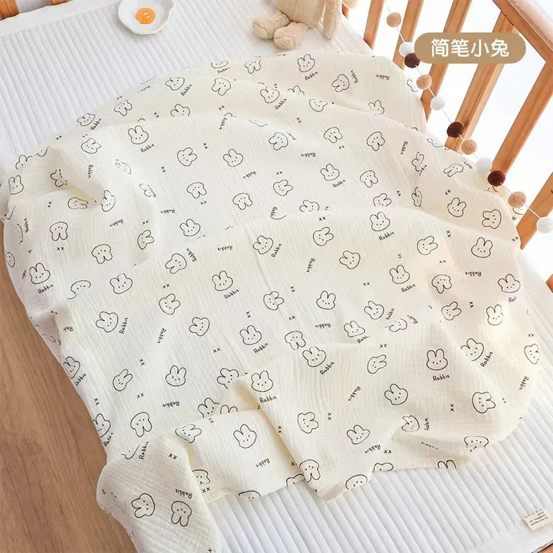 Cotton Muslin Blanket for Newborns and Babies