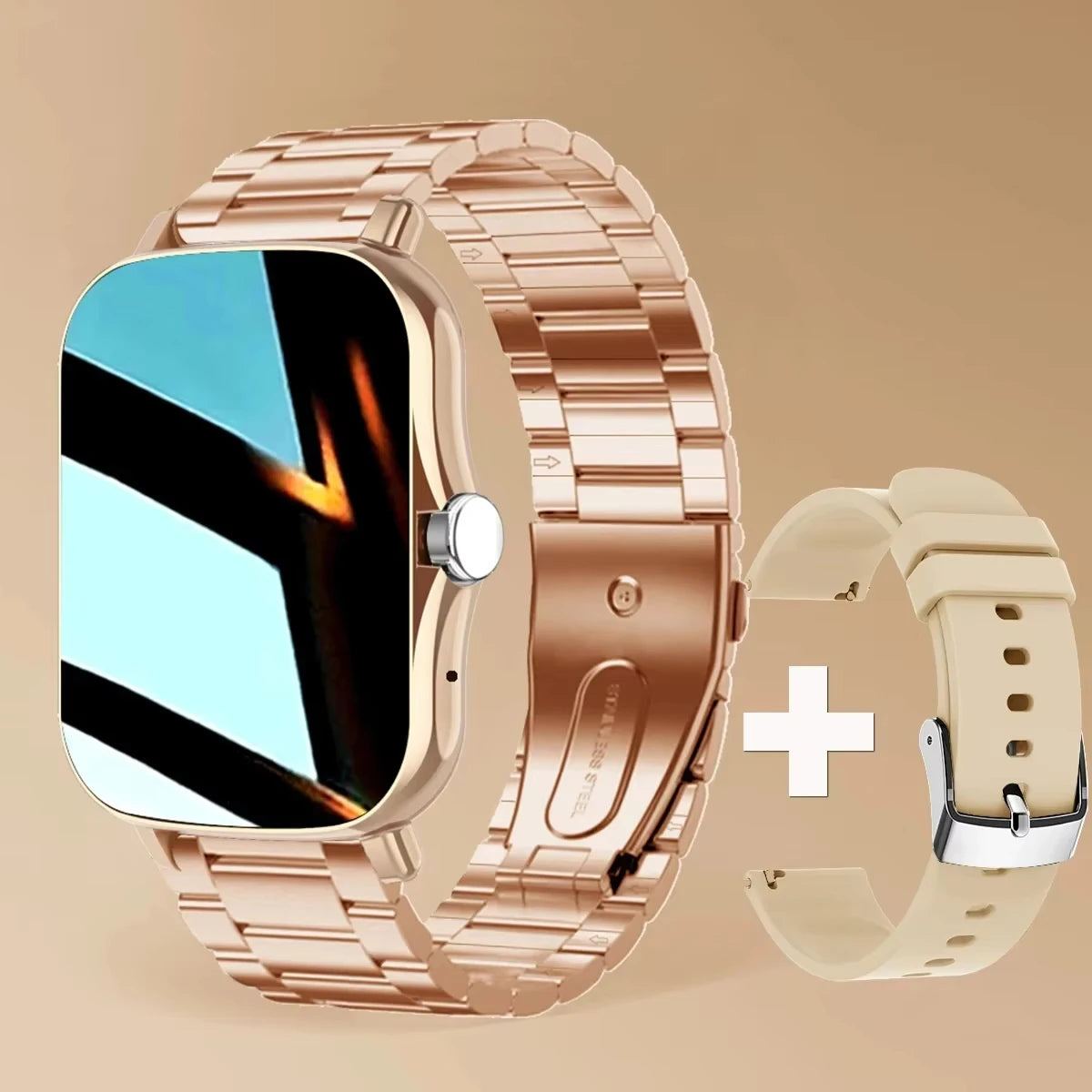 LAXASFIT Smart Watch Full Touch Sports Fitness Watch