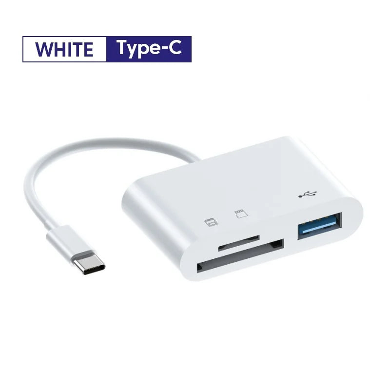 3-in-1 USB-C Hub with HDMI & USB 3.0