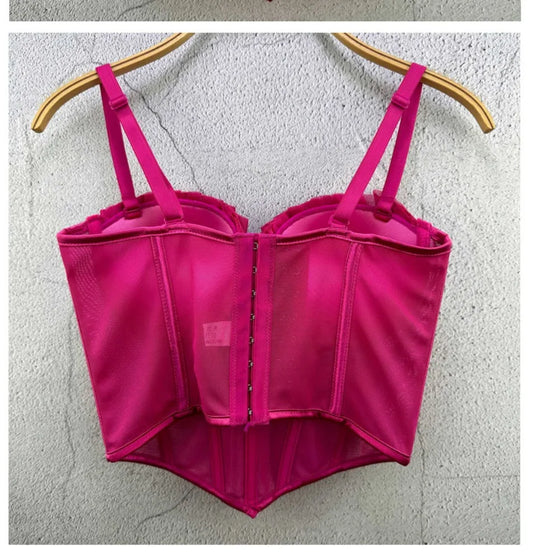 Y2k Women Camisole Tops Slimming Lingerie