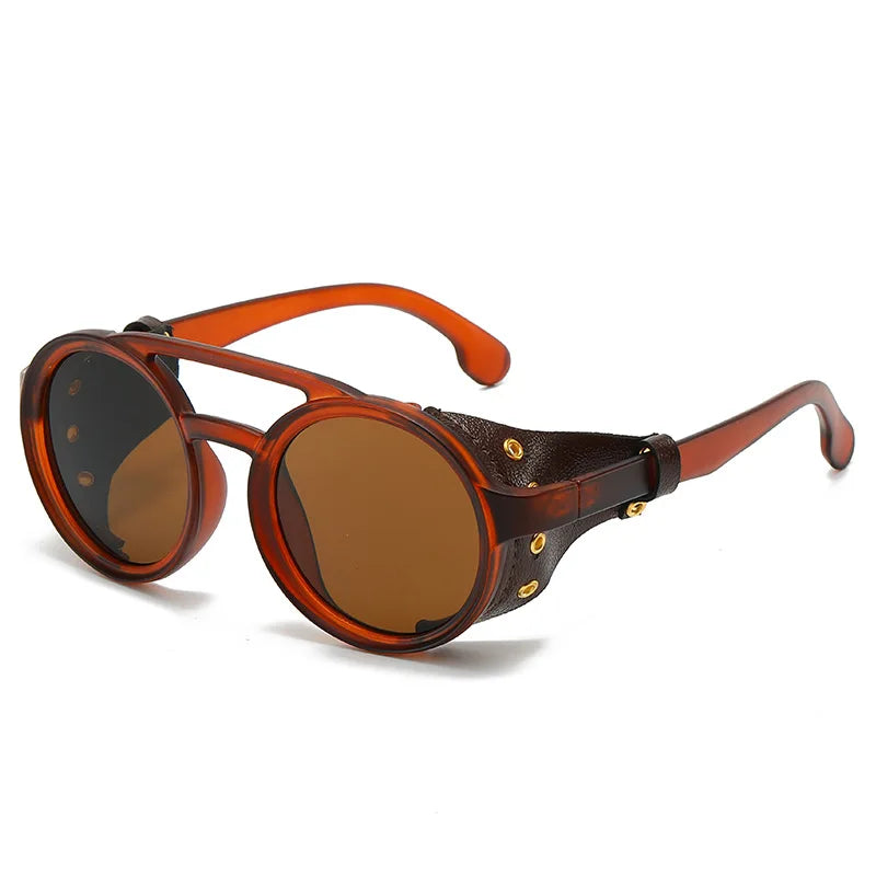 Retro Round Sunglasses for Men and Women UV400