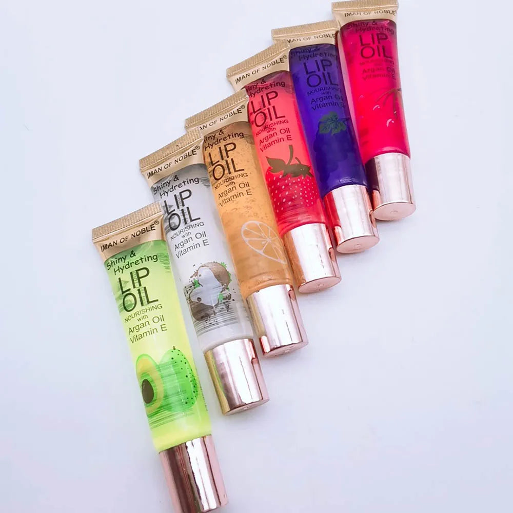 6Pcs Fruity Flavor Hydrating Lip Gloss Set