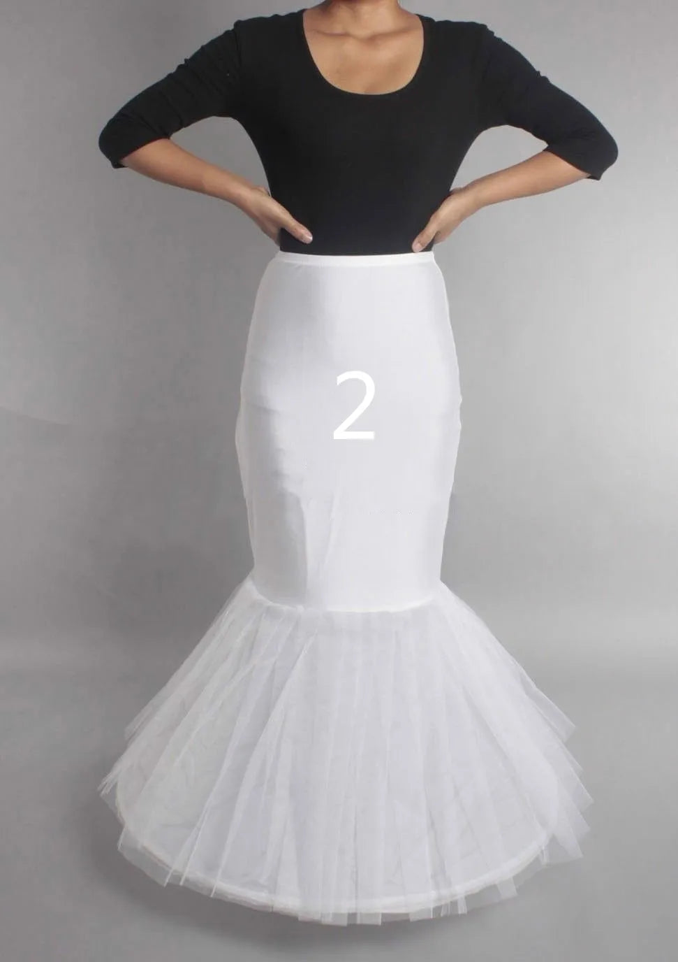 Plus Size Polyester Wedding Petticoat Underskirt