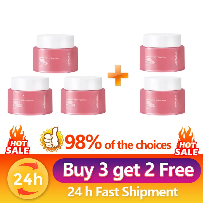 Korean Pink Collagen PDRN Cream with Niacinamide