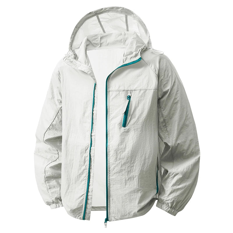 LNGXO Sun Protective Lightweight Jacket for Outdoor Sports