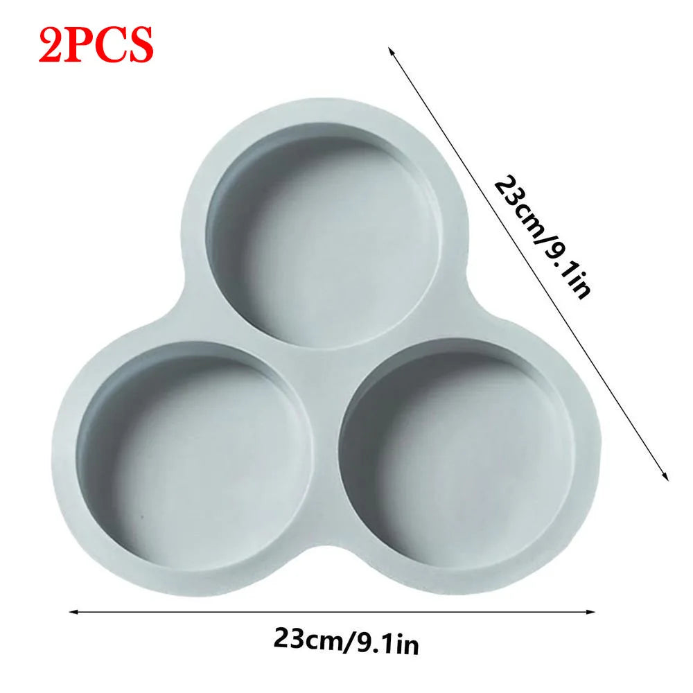Silicone Air Fryer Egg Mold 3 Cavity Non-Stick