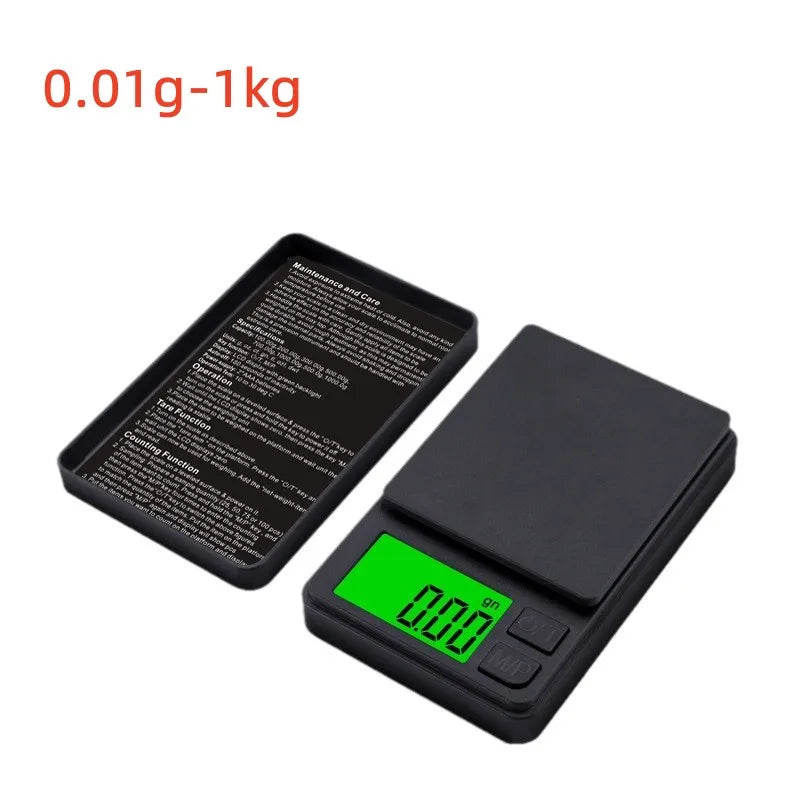 Mini High-Precision LCD Digital Pocket Scale 1kg/500g