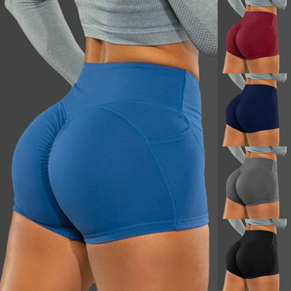 High Waist Seamless Fitness Shorts for Women