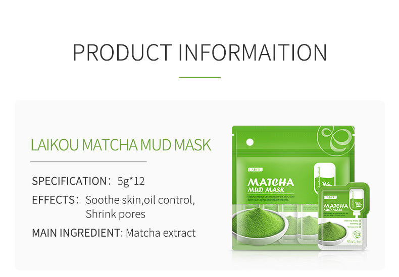 Green Tea Solid Mask for Acne and Blackhead Removal