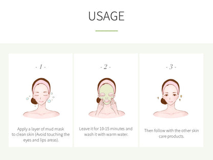 Green Tea Solid Mask for Acne and Blackhead Removal