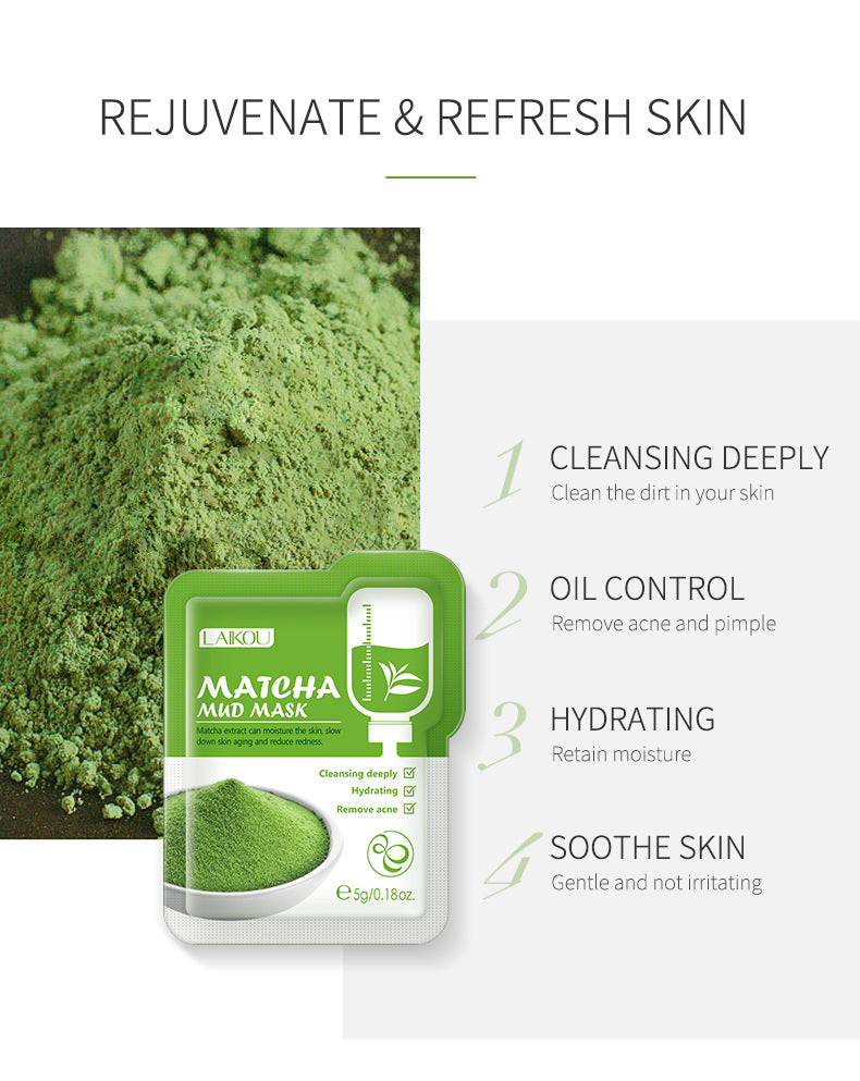 Green Tea Solid Mask for Acne and Blackhead Removal