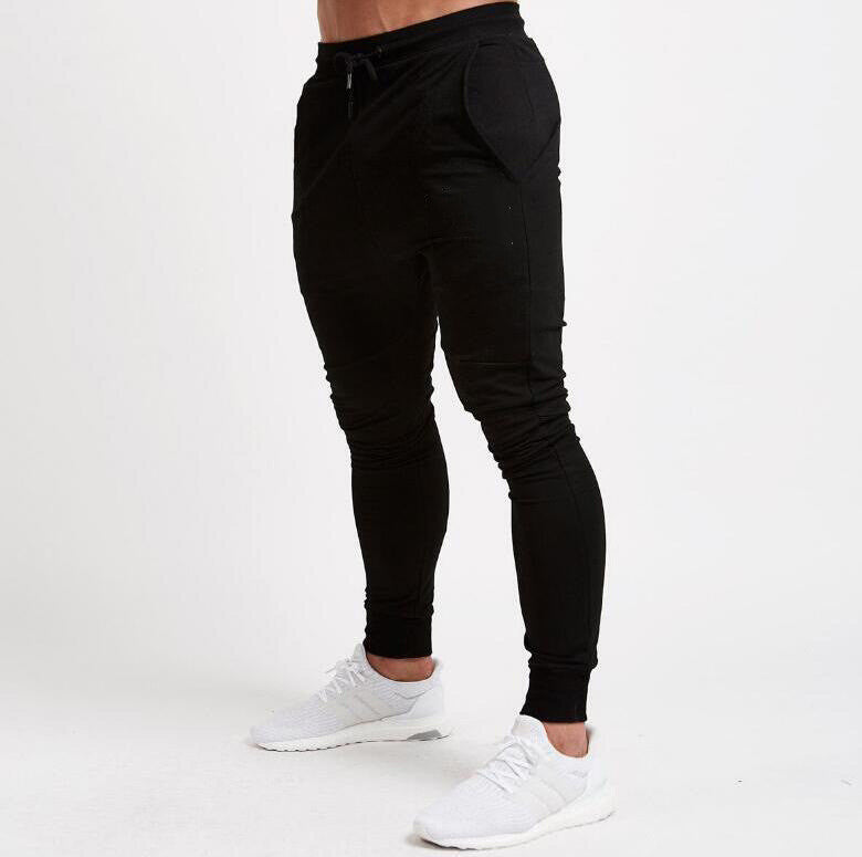 Men's Slim-Fit Outdoor Sports Pants with Tapered Cuffs