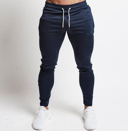 Men's Slim-Fit Outdoor Sports Pants with Tapered Cuffs