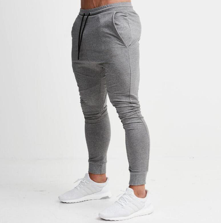 Men's Slim-Fit Outdoor Sports Pants with Tapered Cuffs