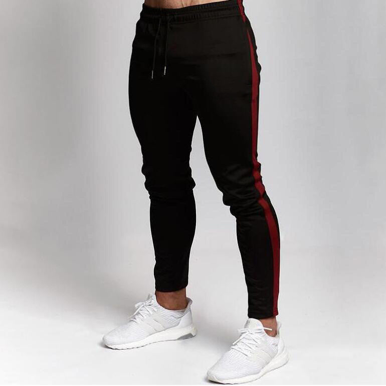 Men's Slim-Fit Outdoor Sports Pants with Tapered Cuffs