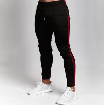 Men's Slim-Fit Outdoor Sports Pants with Tapered Cuffs