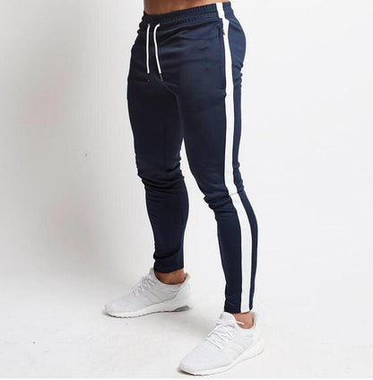 Men's Slim-Fit Outdoor Sports Pants with Tapered Cuffs