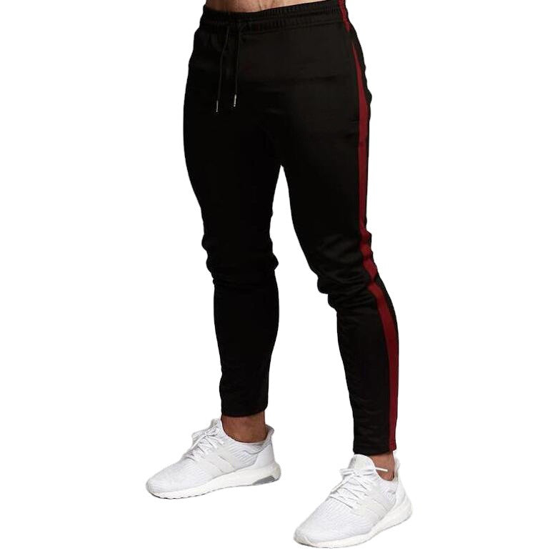 Men's Slim-Fit Outdoor Sports Pants with Tapered Cuffs