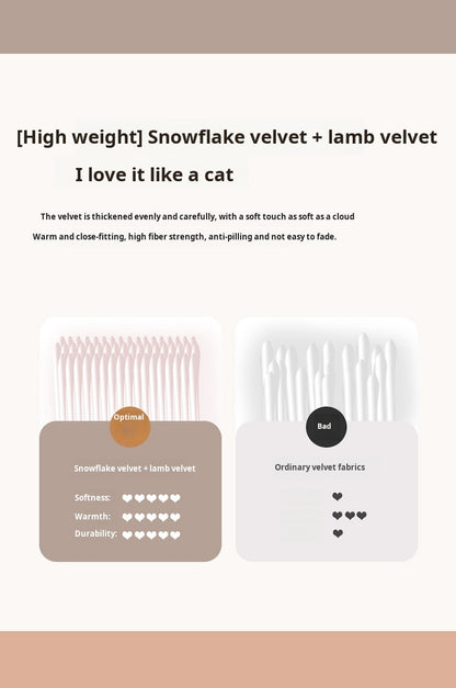 Lamb Fleece Blanket Double-Sided Velvet Warm Quilt
