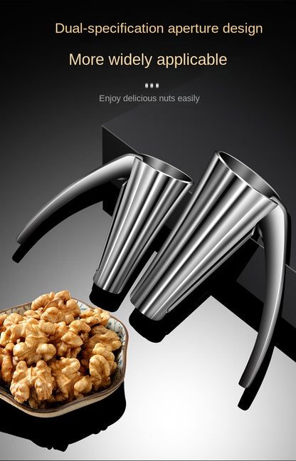 Nutcracker Tool for Cracking Hazelnuts and Walnuts