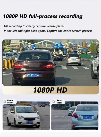 4 Channel WiFi Car DVR Dashcam with 360 Degree Recording