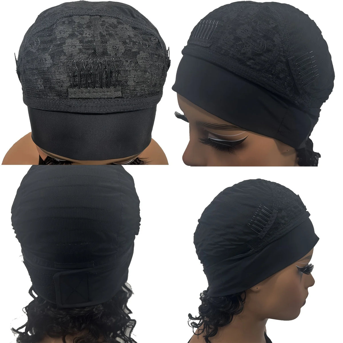 Deep Wave Human Hair Headband Wig for Women