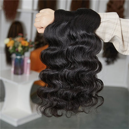 Body Wave 100% Human Hair Bundles Natural Color