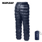 Mapleaf Ultralight Down Pants Waterproof Windproof Ski Trousers