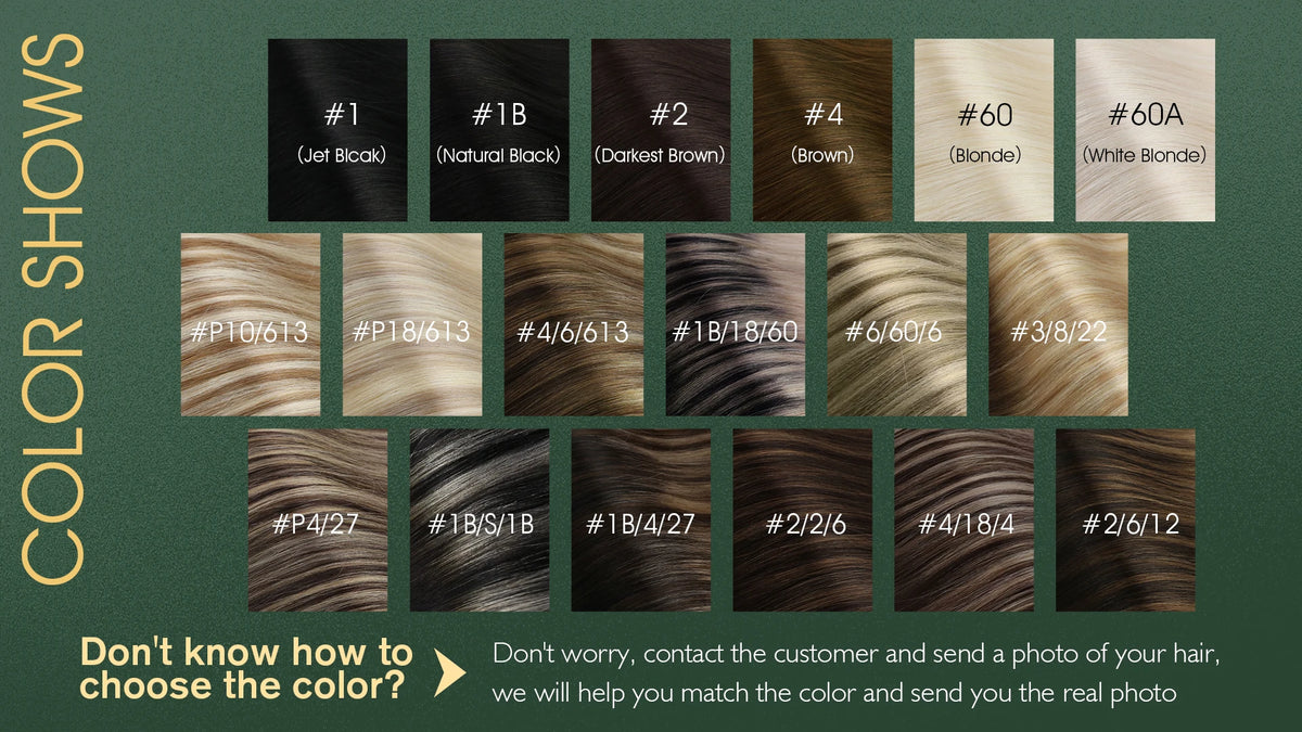 Ugeat Tape In Hair Extensions Brazilian Remy Hair 20P/40P