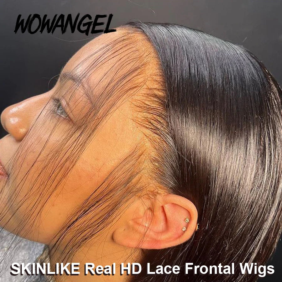 HD Lace Frontal Wig 250% Density Straight Human Hair
