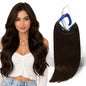 VeSunny Remy Hair One Piece Invisible Wire Extensions