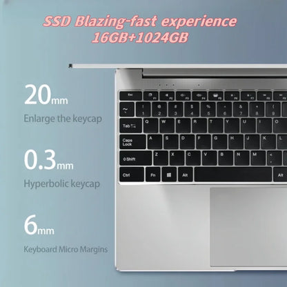 Ultra Slim 14.1 Inch Laptop 16GB RAM 2TB SSD