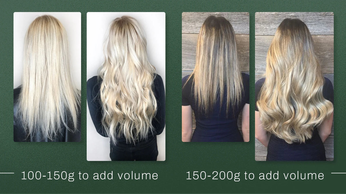 Ugeat Tape In Hair Extensions Brazilian Remy Hair 20P/40P