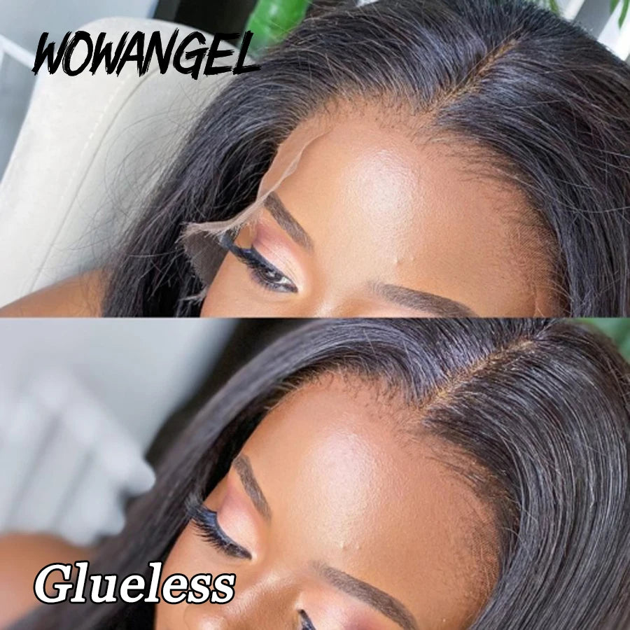 Glueless HD Lace Closure Wig Silk Straight Human Hair