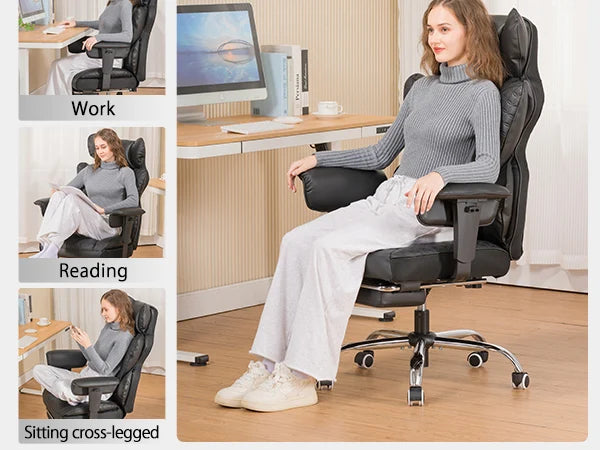 Ergonomic Leather High Back Office Gaming Chair