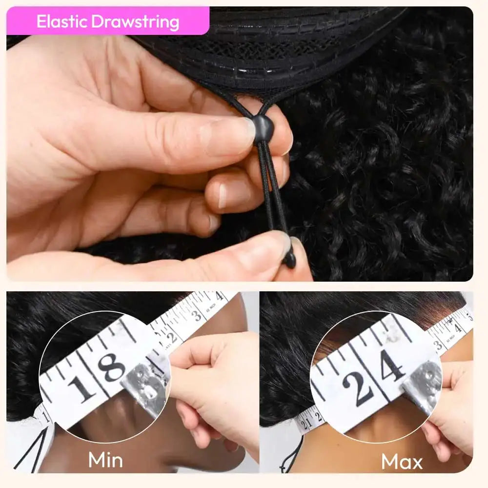 2-in-1 Straight to Water Wave Human Hair Wig