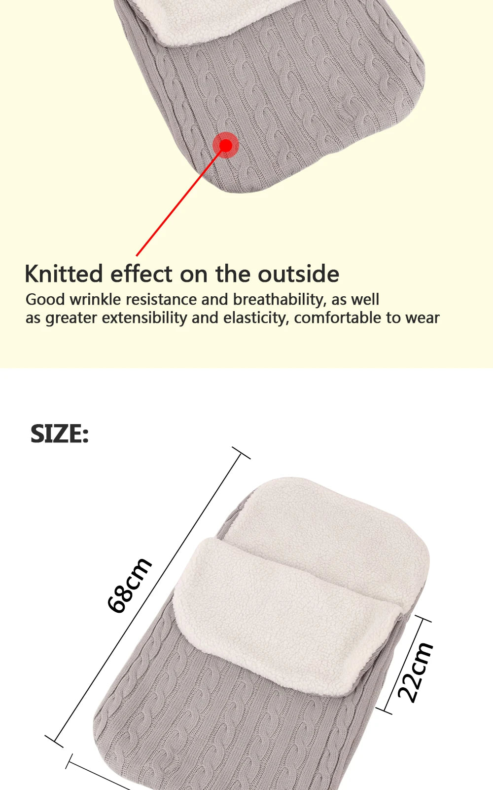 Baby Blanket Soft Cotton Swaddle Wrap for Newborns