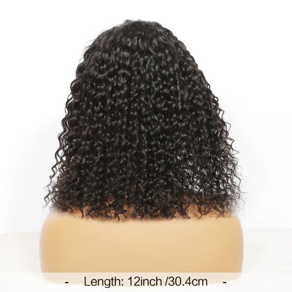 Deep Wave Human Hair Headband Wig for Women