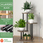 Wooden 6 Tier Plant Stand for Indoor Display
