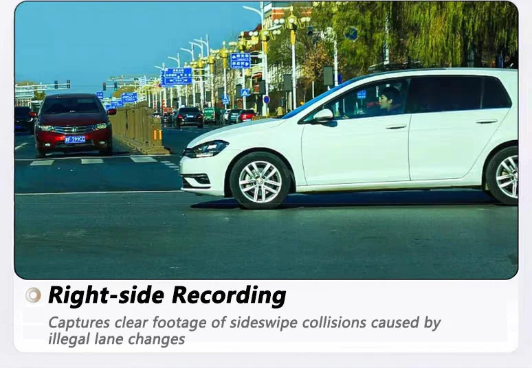4 Channel WiFi Car DVR Dashcam with 360 Degree Recording
