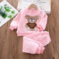 Children's Hooded Fleece Outfit Set for Toddlers