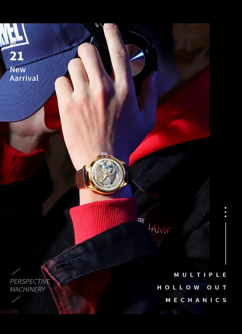 OLEVS Automatic Mechanical Waterproof Men's Watch
