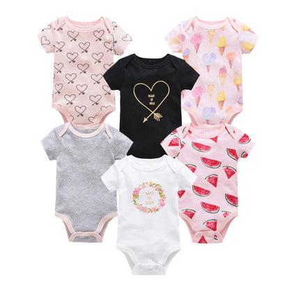 Kavkas Baby Boy Cotton Bodysuit Summer Overalls